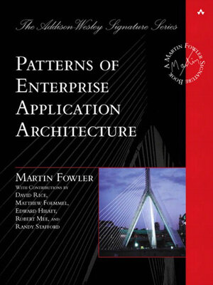 cover image of Patterns of Enterprise Application Architecture
